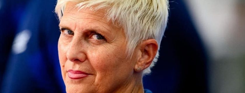 Zorica Mašić kao delegat na utakmici Lige Evrope za žene